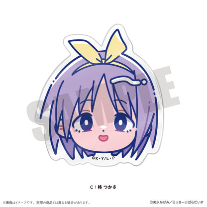 TVアニメ『らき☆すた』 にゅ〜とろ お顔クリップ