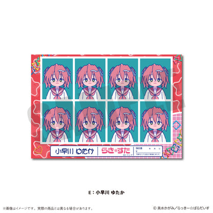 TVアニメ『らき☆すた』 にゅ〜とろ 証明写真風ステッカー