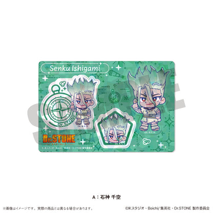 TVアニメ「Dr.STONE」 にゅ〜とろ 第二弾 ホログラムステッカーシート