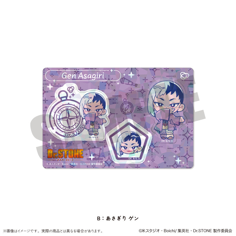 TVアニメ「Dr.STONE」 にゅ〜とろ 第二弾 ホログラムステッカーシート