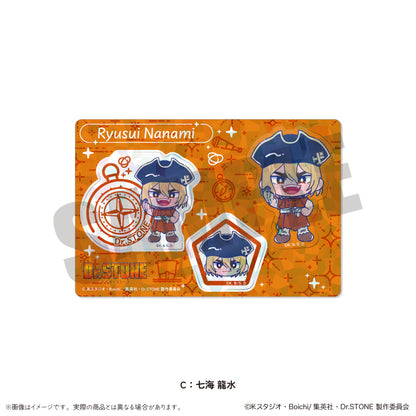 TVアニメ「Dr.STONE」 にゅ〜とろ 第二弾 ホログラムステッカーシート