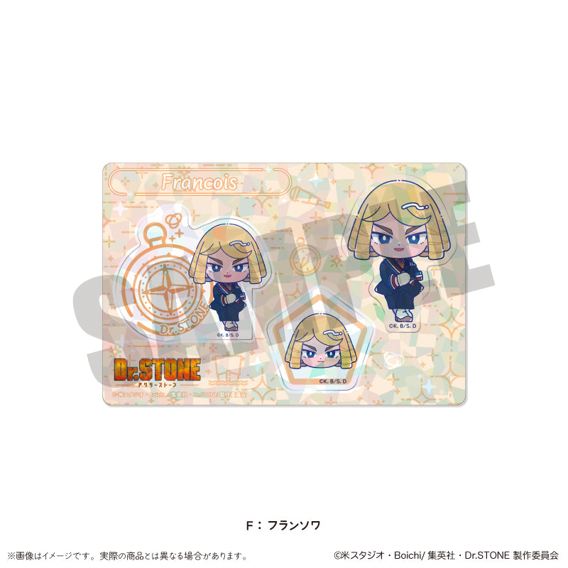 TVアニメ「Dr.STONE」 にゅ〜とろ 第二弾 ホログラムステッカーシート