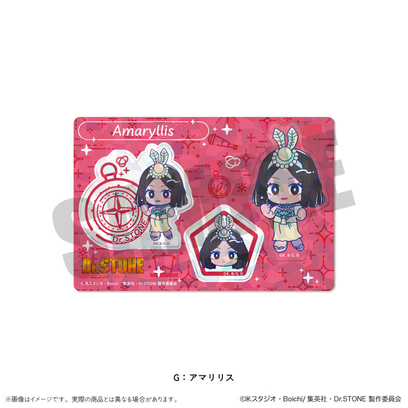 TVアニメ「Dr.STONE」 にゅ〜とろ 第二弾 ホログラムステッカーシート