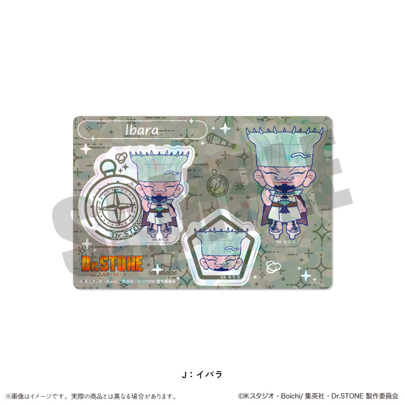 TVアニメ「Dr.STONE」 にゅ〜とろ 第二弾 ホログラムステッカーシート