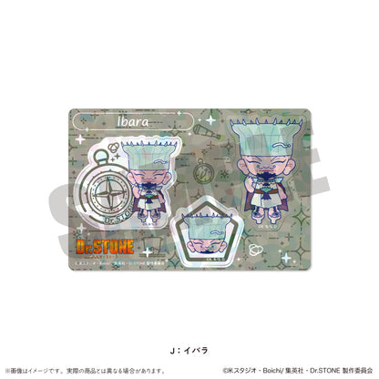 TVアニメ「Dr.STONE」 にゅ〜とろ 第二弾 ホログラムステッカーシート