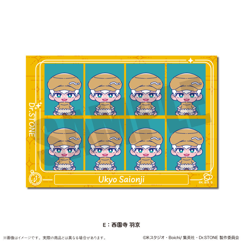 TVアニメ「Dr.STONE」 にゅ〜とろ 第二弾 IDフォトステッカー