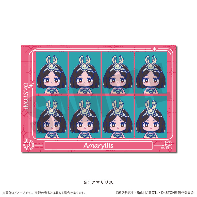 TVアニメ「Dr.STONE」 にゅ〜とろ 第二弾 IDフォトステッカー