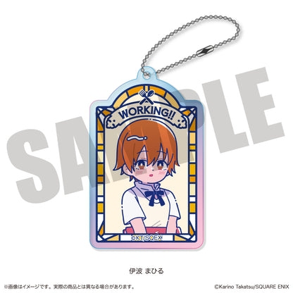 『WORKING!!』 にゅ〜とろ オーロラアクリルキーホルダー
