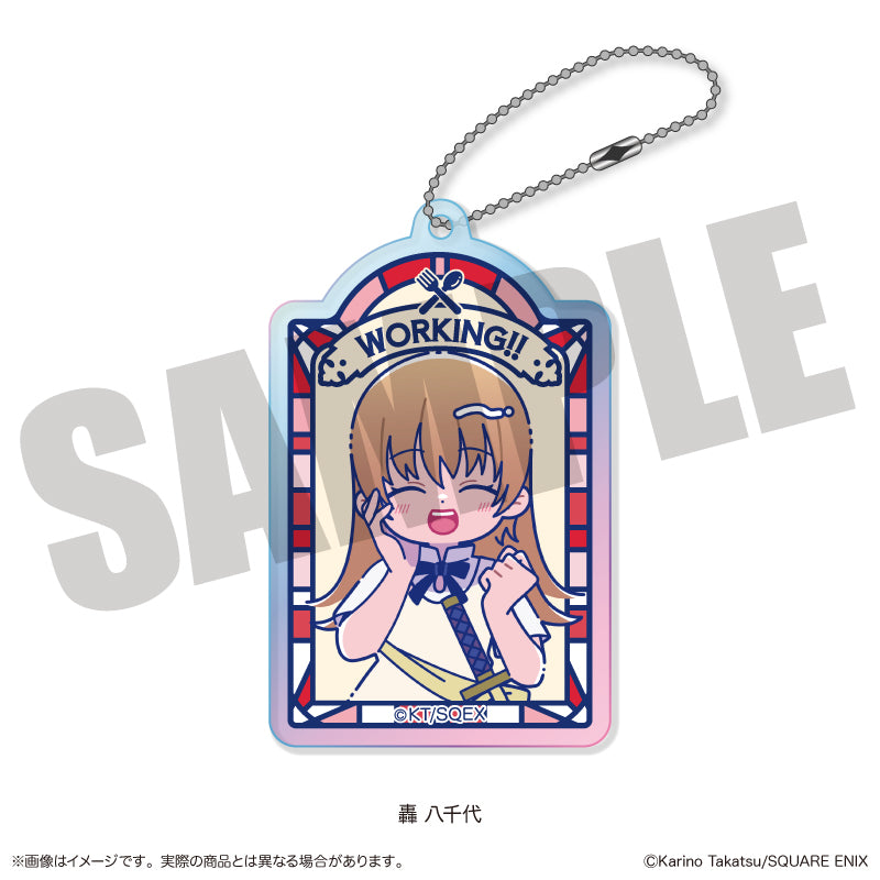 『WORKING!!』 にゅ〜とろ オーロラアクリルキーホルダー