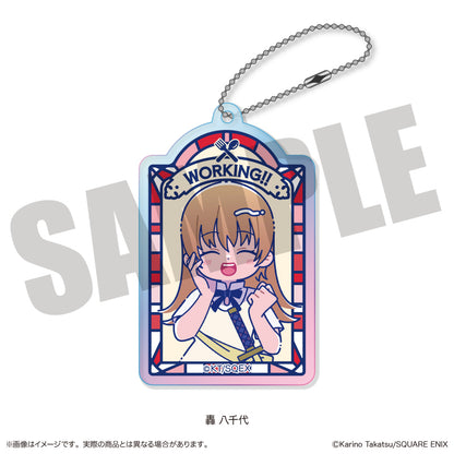 『WORKING!!』 にゅ〜とろ オーロラアクリルキーホルダー