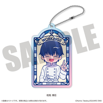 『WORKING!!』 にゅ〜とろ オーロラアクリルキーホルダー