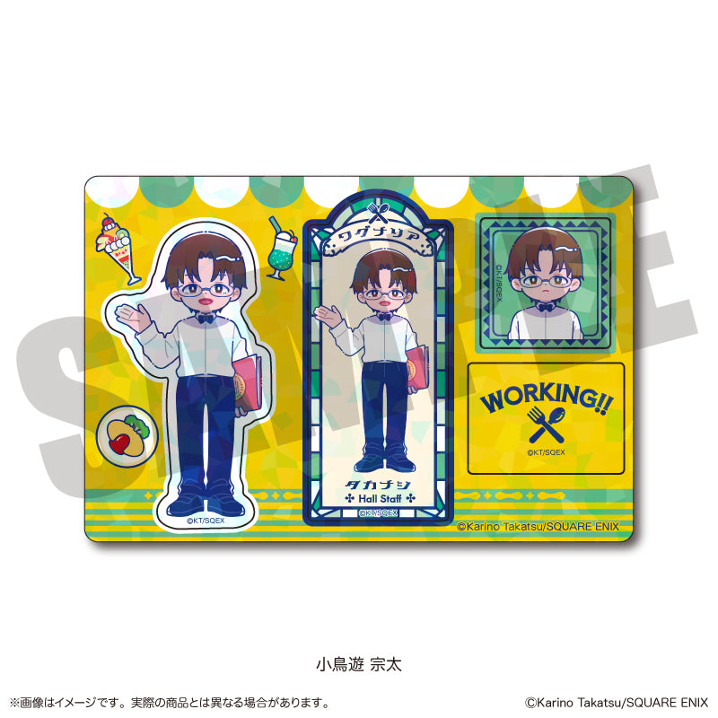 『WORKING!!』 にゅ〜とろ ホログラムステッカーシート