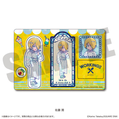 『WORKING!!』 にゅ〜とろ ホログラムステッカーシート