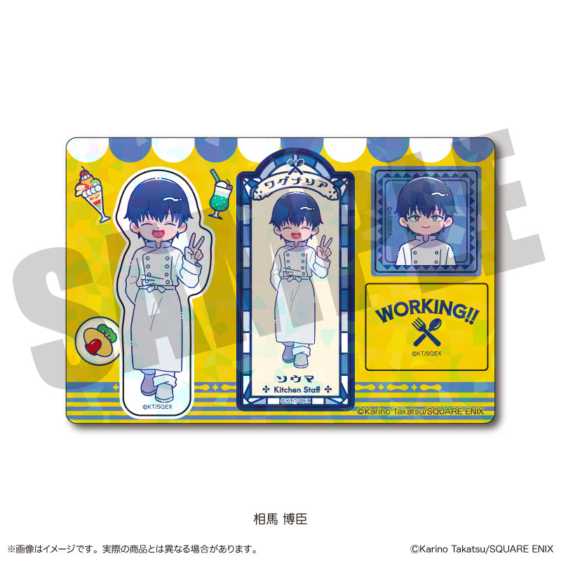 『WORKING!!』 にゅ〜とろ ホログラムステッカーシート