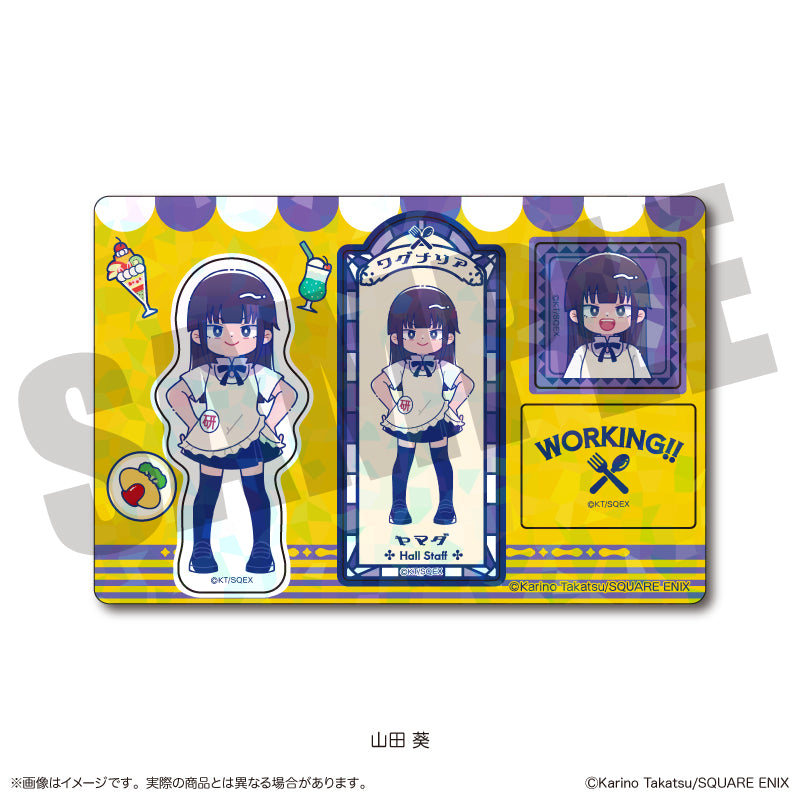 『WORKING!!』 にゅ〜とろ ホログラムステッカーシート