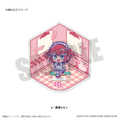 「AiScReam」 にゅ〜とろ アクリルジオラマ