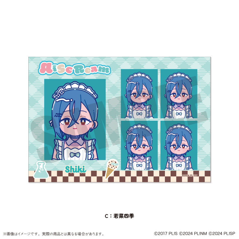 「AiScReam」 にゅ〜とろ 証明写真風ステッカー