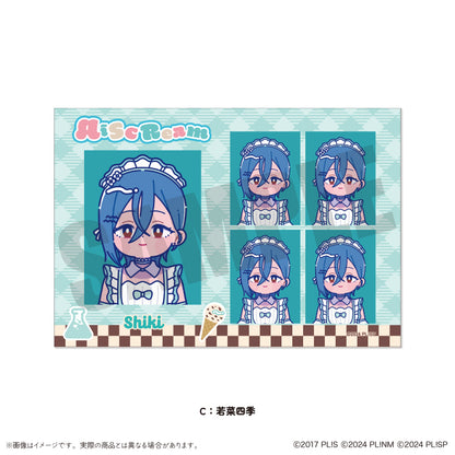 「AiScReam」 にゅ〜とろ 証明写真風ステッカー