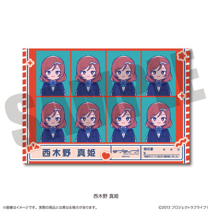 TVアニメ「ラブライブ！」 にゅ〜とろ 証明写真風ステッカー
