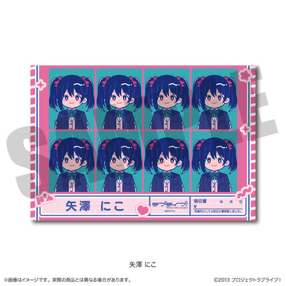 TVアニメ「ラブライブ！」 にゅ〜とろ 証明写真風ステッカー