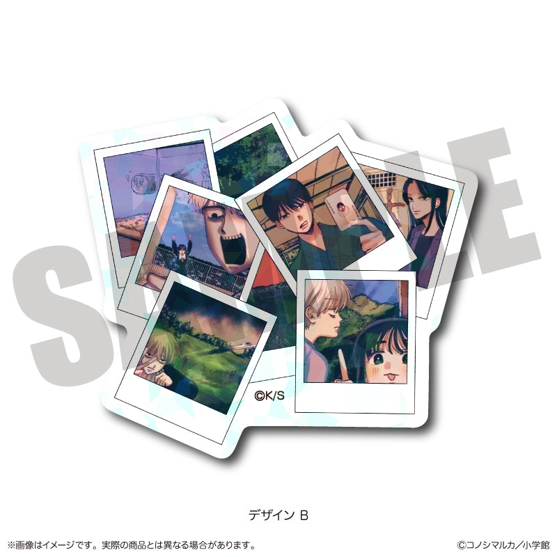 「写らナイんです」 ホログラムステッカー