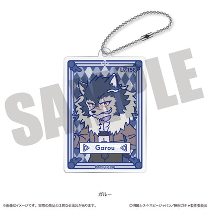 TVアニメ『無限ガチャ』 にゅ〜とろ ガチャカード風アクリルキーホルダー
