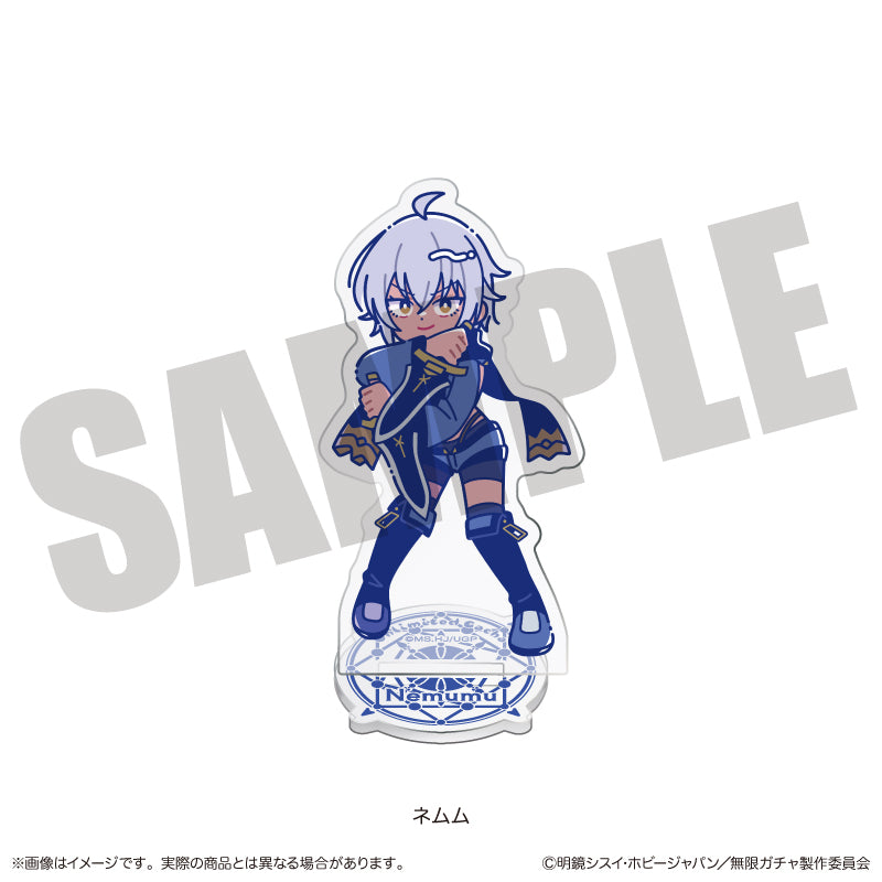 TVアニメ『無限ガチャ』 にゅ〜とろ アクリルスタンド