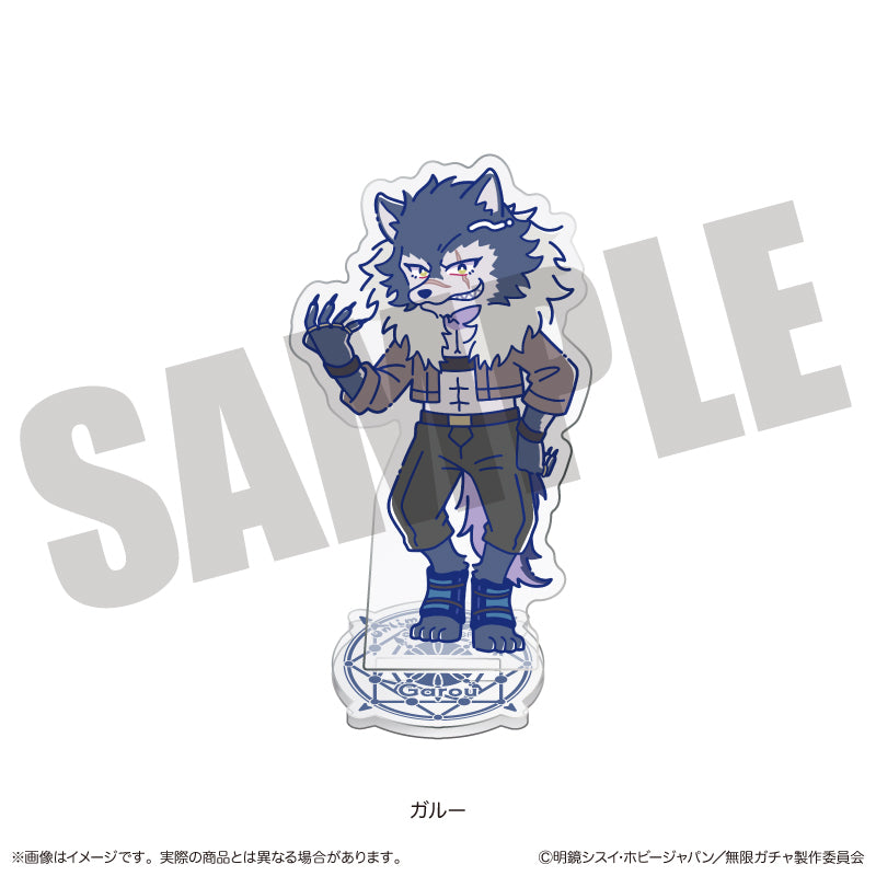 TVアニメ『無限ガチャ』 にゅ〜とろ アクリルスタンド