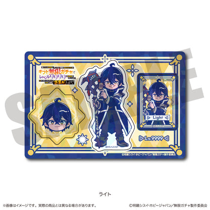 TVアニメ『無限ガチャ』 にゅ〜とろ ホログラムステッカーシート