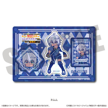 TVアニメ『無限ガチャ』 にゅ〜とろ ホログラムステッカーシート