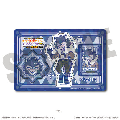 TVアニメ『無限ガチャ』 にゅ〜とろ ホログラムステッカーシート