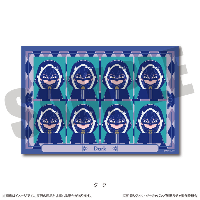 TVアニメ『無限ガチャ』 にゅ〜とろ 証明写真風ステッカー