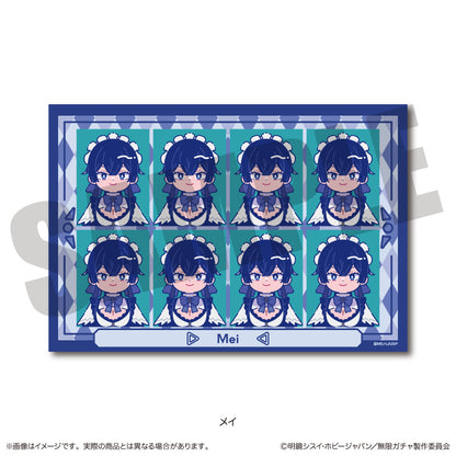 TVアニメ『無限ガチャ』 にゅ〜とろ 証明写真風ステッカー