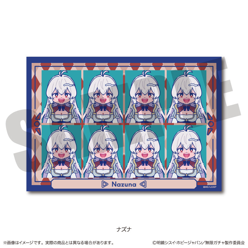 TVアニメ『無限ガチャ』 にゅ〜とろ 証明写真風ステッカー