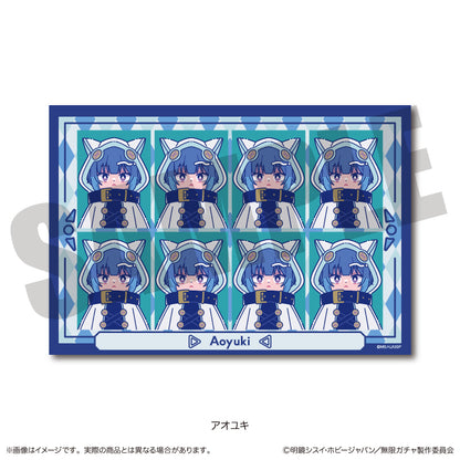 TVアニメ『無限ガチャ』 にゅ〜とろ 証明写真風ステッカー