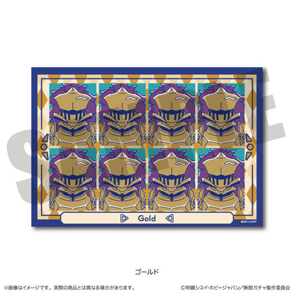 TVアニメ『無限ガチャ』 にゅ〜とろ 証明写真風ステッカー