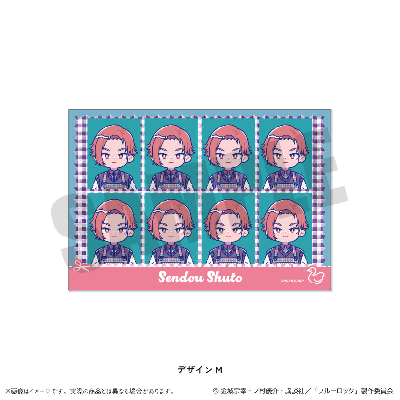 TVアニメ『ブルーロック』 にゅ〜とろ 第3弾 証明写真風ステッカー