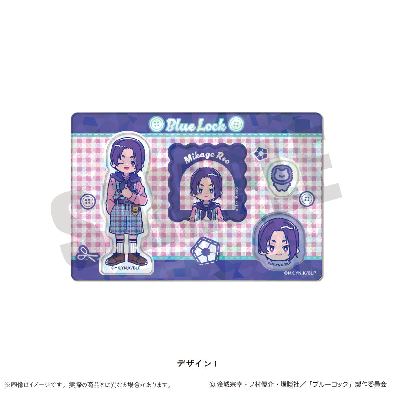 TVアニメ『ブルーロック』 にゅ〜とろ 第3弾 ホログラムステッカーシート