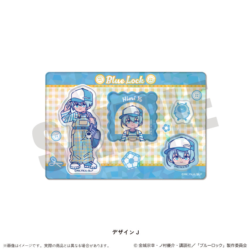 TVアニメ『ブルーロック』 にゅ〜とろ 第3弾 ホログラムステッカーシート