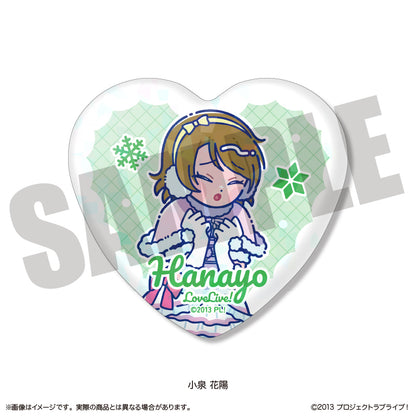 TVアニメ「ラブライブ！」 にゅ〜とろ 第2弾 トレーディングキラキラハート缶バッジ 全9種