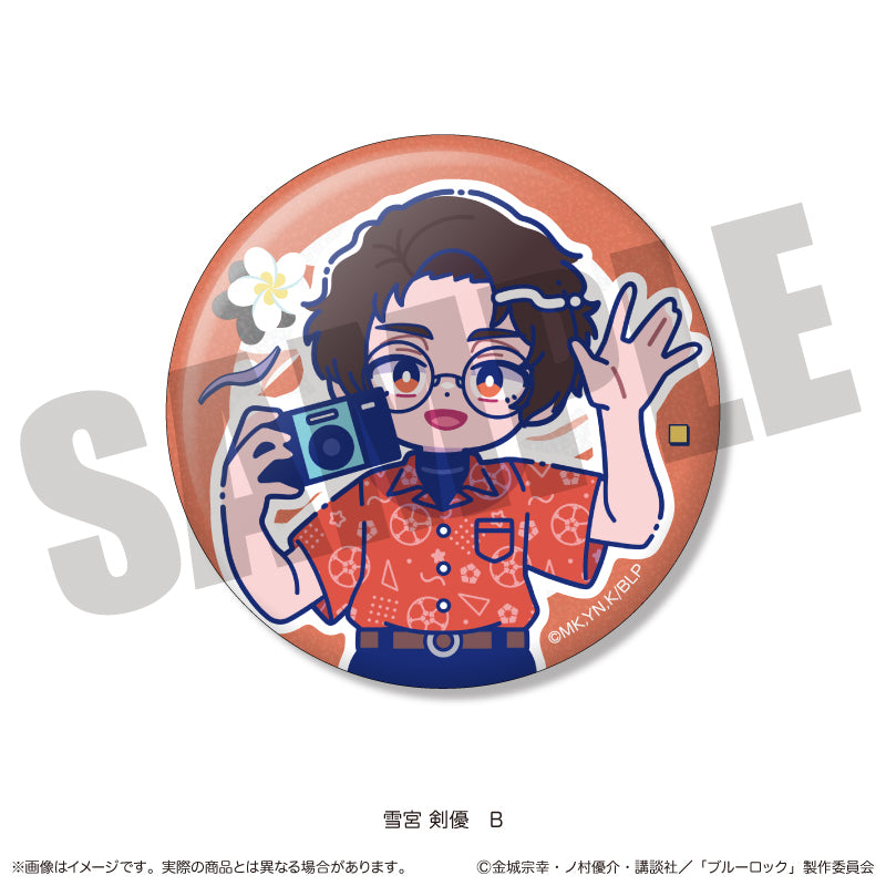 ブルーロック 雪宮剣優 ビビットカラー缶バッジ 54点セット TVアニメ『ブルーロック』 にゅ〜とろ 雪宮剣優バースデー キラキラ缶
