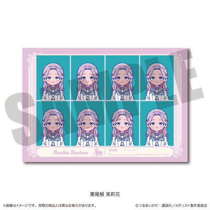TVアニメ「メダリスト」 にゅ〜とろ 証明写真風ステッカー