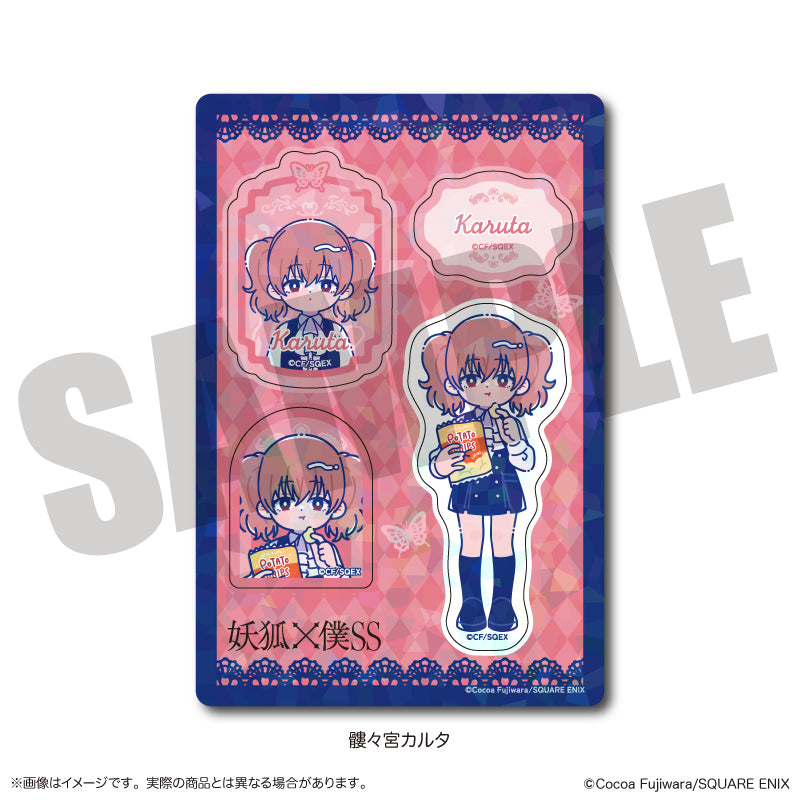 「妖狐×僕SS」 にゅ〜とろ ホログラムステッカーシート