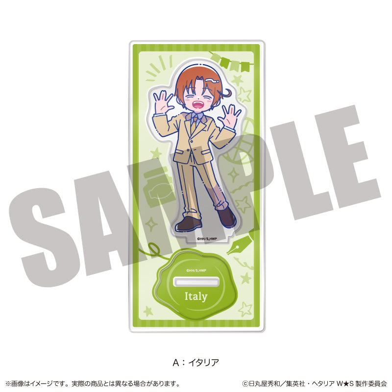 アニメ「ヘタリア World★Stars」 にゅ〜とろ 第二弾 アクリルスタンド