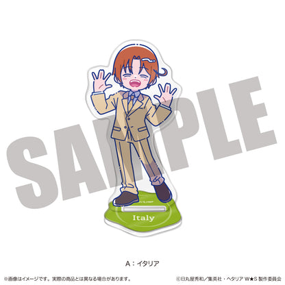アニメ「ヘタリア World★Stars」 にゅ〜とろ 第二弾 アクリルスタンド