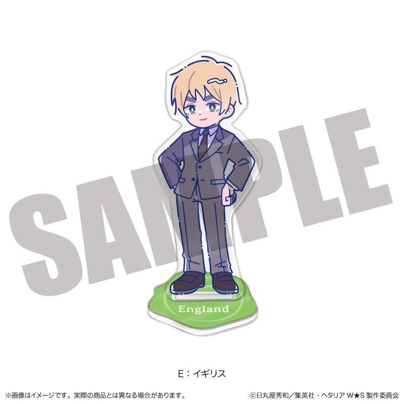 アニメ「ヘタリア World★Stars」 にゅ〜とろ 第二弾 アクリルスタンド