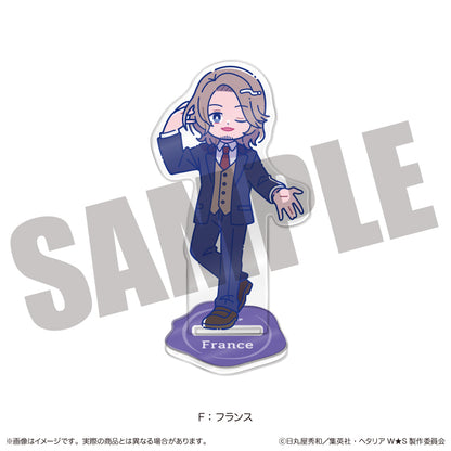 アニメ「ヘタリア World★Stars」 にゅ〜とろ 第二弾 アクリルスタンド
