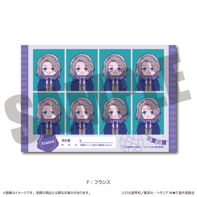 アニメ「ヘタリア World☆Stars」 にゅ〜とろ 第二弾 証明写真風