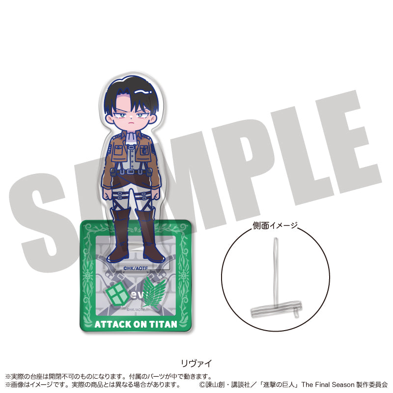 限定50個のレア物❗❗進撃の巨人 H.I.S.限定 アクリルスタンド TVアニメ『進撃の巨人』 にゅ〜とろ アクリルスタンド-フォトジェ