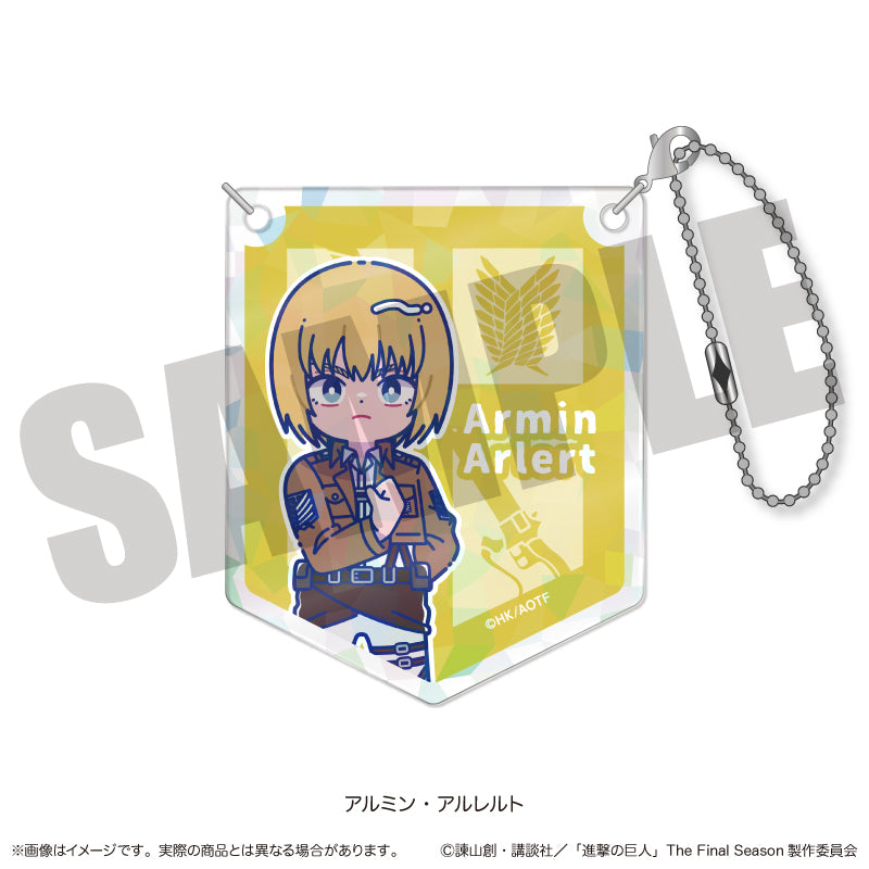 TVアニメ『進撃の巨人』 にゅ〜とろ ホログラムアクリルキーホルダー